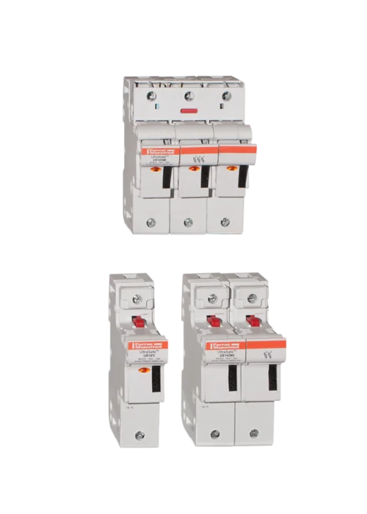 PHP-Ultrasafe-US14-Low-Voltage-Fuse-Holders PHP-PACYUS14-MSL