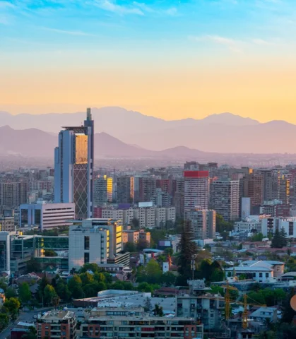 View of Santiago, Chile